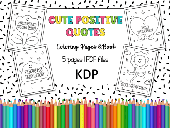 Download Cute Positive Quotes Coloring Pages 4 - Quotes coloring pages Collection