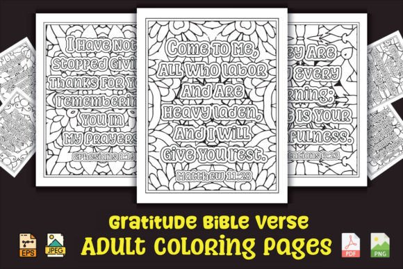 Download Gratitude Bible Verse Coloring Pages - Bible Collection