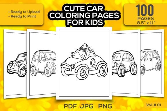 Download 100 Cute Car Coloring Pages for Kids - Cute Collection