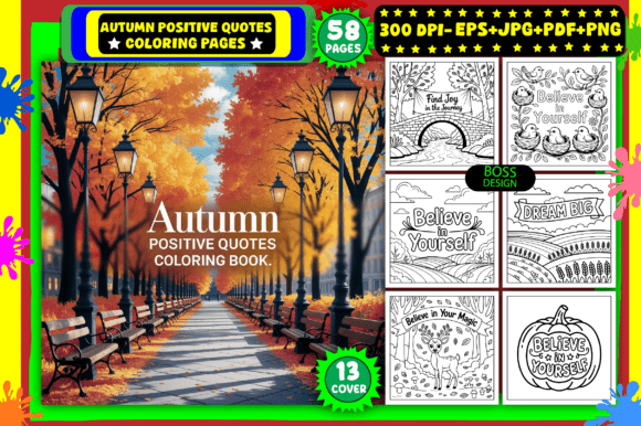 Download Autumn Positive Quotes Coloring Pages - Quotes coloring pages Collection