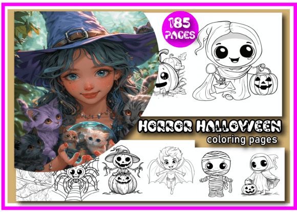 Download Horror Halloween Coloring Book for Kids - Halloween coloring book for kids Collection