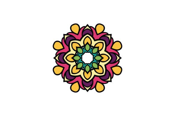 Download Cute Mandala Flower Petals - Cute Collection