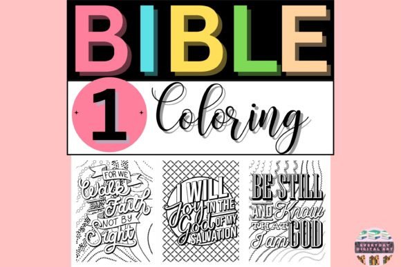 Download Bible Coloring Pages Set 1 (Adults) - Bible Collection