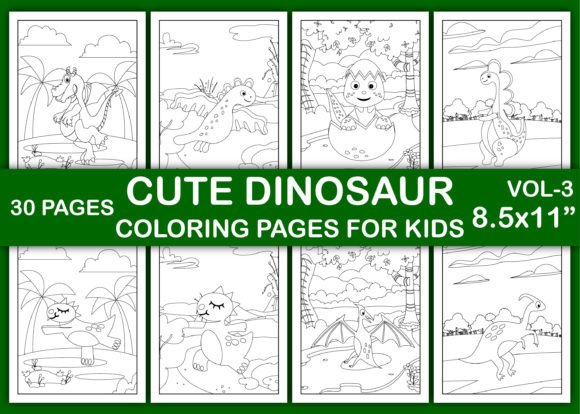Download Cute Dinosaur Coloring Pages for Kids - Cute Collection