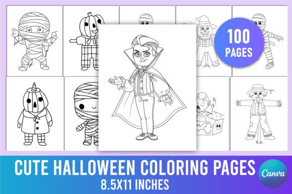 Download 100 Cute Halloween Coloring Pages Kids - Cute Collection