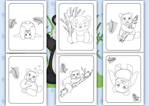 Download Cute Panda Coloring Pages for Kids - Cute Collection