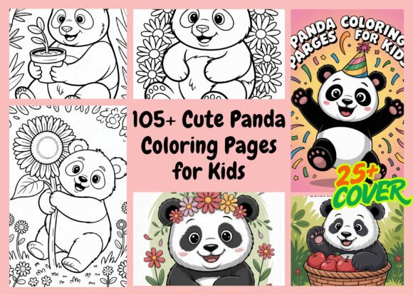 Download 105+ Cute Panda Coloring Pages for Kids - Cute Collection