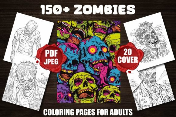 Download Zombies Coloring Pages - Premium Resources