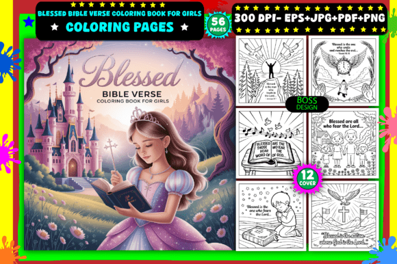 Download Blessed Bible Verse Coloring Pages - Bible Collection