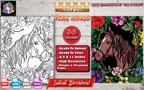 Download Cute Animals and Floral Designs - Cute Collection