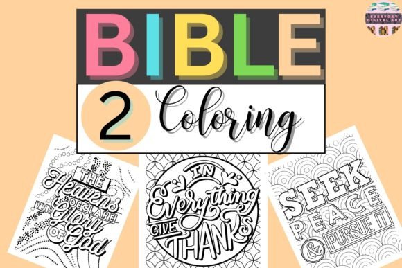 Download Bible Coloring Pages Set 2 (Adults) - Bible Collection