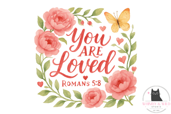 Download You Are Loved Bible Verse Clipart PNG - Bible Collection