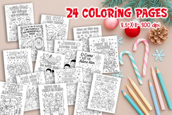 Download Christian Bible Christmas Pages Bundle - Bible Collection