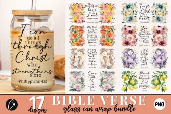 Download Bible Verse Libbey Glass Wrap Bundle - Bible Collection