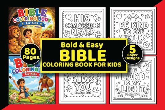 Download Bible Coloring Pages for Kids Fun Set - Bible Collection