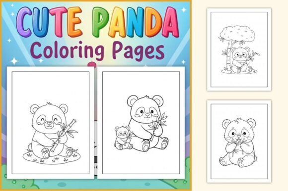 Download Cute Panda Coloring Pages for Kids - Cute Collection