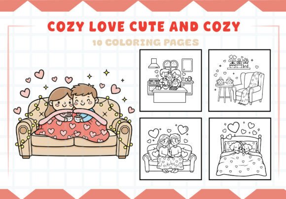 Download Cozy Love Cute and Cozy Coloring Pages - Cute Collection